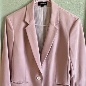 Light Pink Express Blazer - Size 12 - Mint Condition